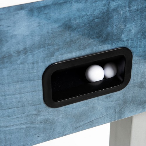 Baby-foot extérieur tiges télescopiques G-500 Bleu GARLANDO