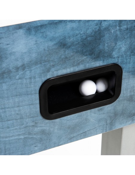 Baby-foot extérieur tiges télescopiques G-500 Bleu GARLANDO