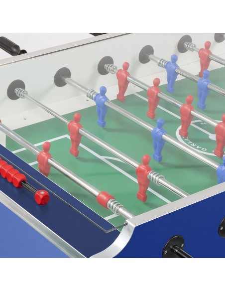 Baby-foot extérieur tiges télescopiques Class avec vitre supérieure GARLANDO