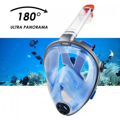 Full masque de plongée contour visage...