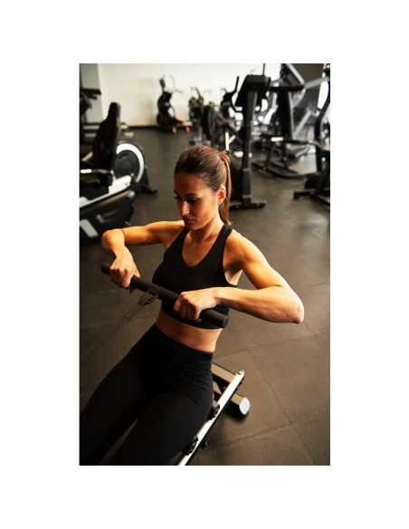 Rameur à eau système de résistance  hydraulique TOORX Chrono Pro Line RWX-3000