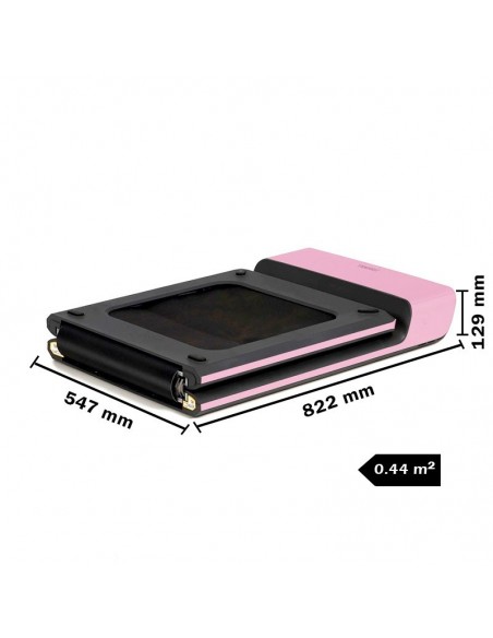 Tapis de marche TOORX WalkingPad ultra-compact rose