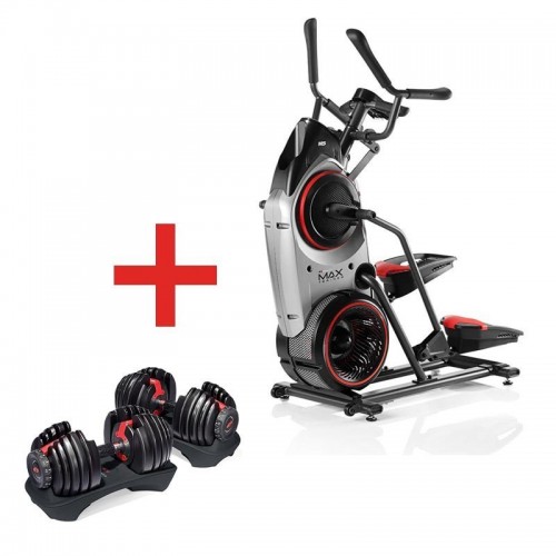 Pack Stepper Elliptique Bowflex Max trainer M5 + Haltères ajustables Bowflex 552i