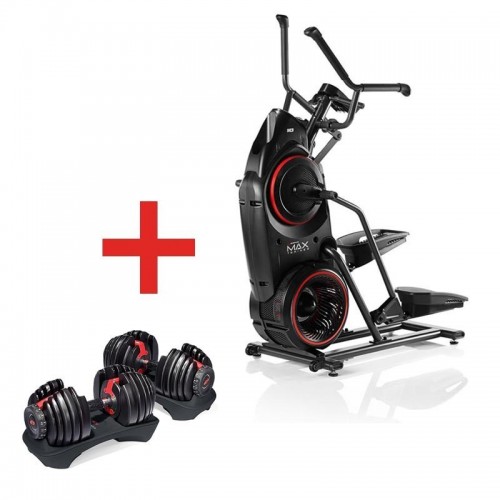 Pack Stepper Elliptique Bowflex Max trainer M3 + Haltères ajustables Bowflex 552i