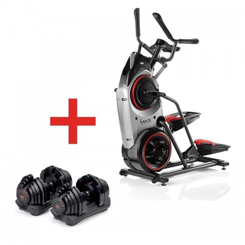 Pack Stepper Elliptique Bowflex Max trainer M5 + Haltères ajustables Bowflex 1090i