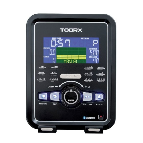 Vélo d'appartement semi-allongé TOORX Chrono Line BRX-R300ERGO