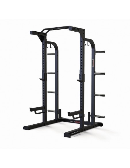 Cage à squat avec 8 barres en acier pour élastiques et poutre TOORX WLX-3400