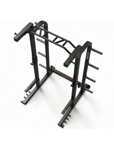 Cage à squat avec 8 barres en acier pour élastiques et poutre TOORX WLX-3400