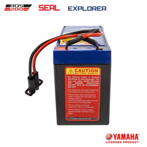 Batterie 12V / 7.5 AH pour seascooters Yamaha Explorer + Seal + RDS200