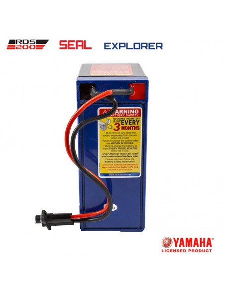 Batterie 12V / 7.5 AH pour seascooters Yamaha Explorer + Seal + RDS200