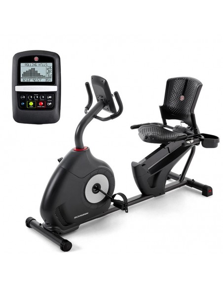 Vélo d'appartement semi-allongé connecté Schwinn 510R