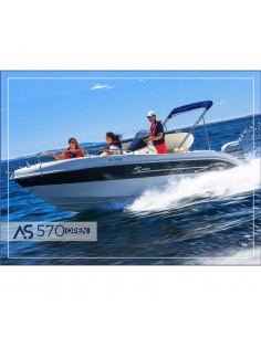 Bateau à moteur AS MARINE Italia AS 570 OPEN