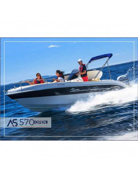 Bateau à moteur AS MARINE Italia AS 570 OPEN Bateau à moteur AS MARINE Italia AS 570 OPEN