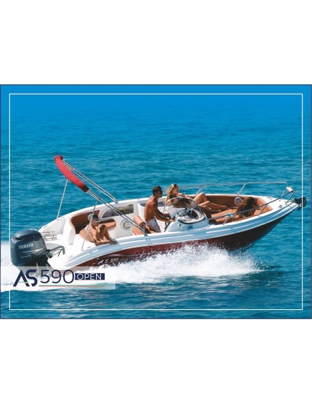 Bateau à moteur AS MARINE Italia AS 590 OPEN Bateau à moteur AS MARINE Italia AS 590 OPEN