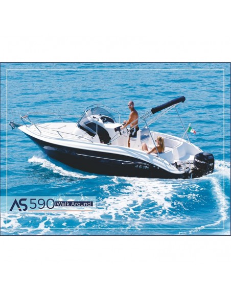 Bateau à moteur AS MARINE Italia AS 570 OPEN
