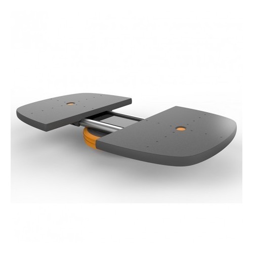 Balance Board Trainer Modern Movement M-PAD - 3 niveaux d'hauteur - Pliable - Application M-Trac