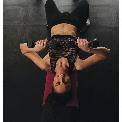 Banc de musculation plat noir TOORX...