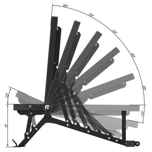 Banc réglable TOORX WBX-700